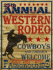 25th Annual Western Rodeo Poster Print - GST