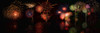 Fireworks Reflection In Water Panorama Poster Print - Lena Owens