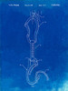 PP200- Faded Blueprint Automatic Lock Carabiner Patent Poster Poster Print - Cole Borders