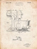 PP197- Vintage Parchment KitchenAid Kitchen Mixer Patent Poster Poster Print - Cole Borders