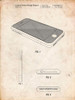 PP177- Vintage Parchment iPhone 3 Patent Poster Poster Print - Cole Borders