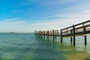 Sanibel Fishing Pier Poster Print - GST