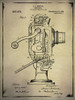 Movie Projector 2 Buff Poster Print - ArtLab GI