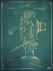 Movie Projector 2 Blue Poster Print - ArtLab GI