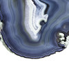 Indigo Agate A Poster Print - Studio SEA