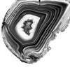 Grey Agate E Poster Print - Studio SEA
