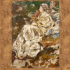 Two Women Sketch Poster Print - Marta Wiley