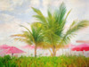 Palms and Pink Poster Print - GST