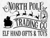 North Pole Trading Co. Poster Print - and Lined Lettered