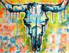 Bull Skull Poster Print - Russo Collection Dean