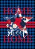 Home Sweet Home Patriotic Poster Print - Kimberly Allen