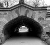 Prospect Tunnel Black Poster Print - Jamie Phillip