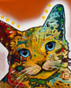 Tilt Cat Earth Tone Poster Print - Russo Collection Dean