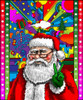 Santa Peace Poster Print - Howie Green