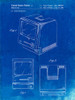 PP176- Faded Blueprint First Macintosh Computer Poster Poster Print - Cole Borders