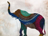 Tribal Elephant 2 Poster Print - Kimberly Allen
