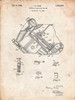 PP172- Vintage Parchment Ford V-8 Combustion Engine 1934 Patent Poster Poster Print - Cole Borders