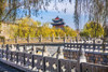 City Wall Gate Tower-Qufu-Shandong Province-China. This is Confucius City in Shandong Province,. Poster Print - William Perry