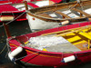 Red Fishing Boats Poster Print - GST