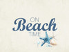On Beach Time Poster Print - Kimberly Allen