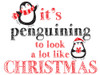 Penguin Christmas 4 Poster Print - Kimberly Allen