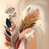 Feather - Complement Poster Print - Bella Eve