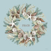 Peace Coastal Wreath Poster Print - Cindy Jacobs