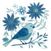 Blue Bird I Poster Print - Farida Zaman