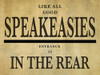 Like All Good Speakeasies Poster Print - GST