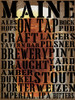 Maine On Tap Poster Print - GST