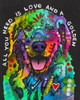 Love And A Golden Poster Print - Russo Collection Dean
