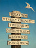 Beach Directional Poster Print - GST