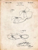 PP722-Vintage Parchment Beach Sandal 1934 Patent Poster Poster Print - Cole Borders
