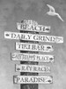 Beach Directional BW Poster Print - GST