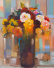 Golden Bouquet Poster Print - Hooshang Khorasani