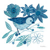 Blue Bird III Poster Print - Farida Zaman