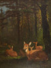 Deer in Forest Poster Print - Arthur Fitzwilliam Tait