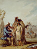 The Trappers Bride Poster Print - Alfred Jacob Miller