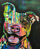 Exhuberant Pit Bull Poster Print - Russo Collection Dean