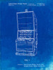 PP1043-Faded Blueprint Slot Machine Patent Poster Poster Print - Cole Borders