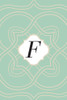 Initials Pattern F Poster Print - Licensing Studio Art