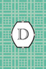 Initials Pattern D Poster Print - Licensing Studio Art
