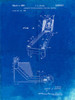 PP1036-Faded Blueprint Skee Ball Patent Poster Poster Print - Cole Borders
