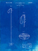 PP1038-Faded Blueprint Ski Pole Patent Poster Poster Print - Cole Borders