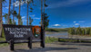 Yellowstone National Park Sign Poster Print - Online Galloimages