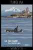San Juan Islands Washington USA Poster Print - Travel Posters Vintage