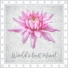 Floras Sillius Worlds Best Mum Poster Print - GST