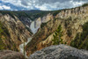 Lower Falls YNP Grand Canyon Poster Print - Online Galloimages
