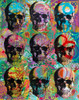 9 Skulls Poster Print - Russo Collection Dean