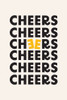 Cheers Poster Print - Frankie Kerr-Dineen